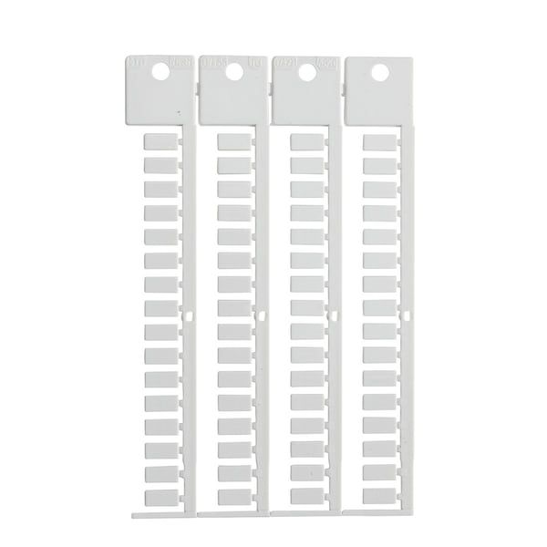 Brady Terminal Block Tag Polycarbonate 10.00 mm H x 5.00 mm W Box of 1024 Pieces, 1024PK SA4310 - main